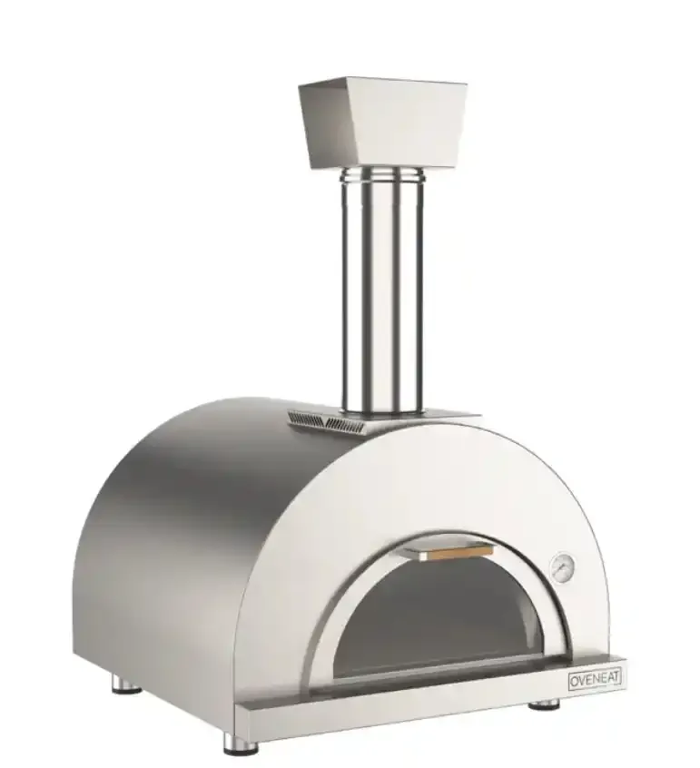 Çelik 2 Pizza'lı Odun Ateşli Fırın