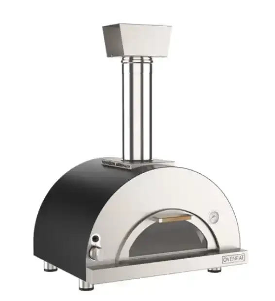 Gri 1 Pizza'lı Gazlı Fırın