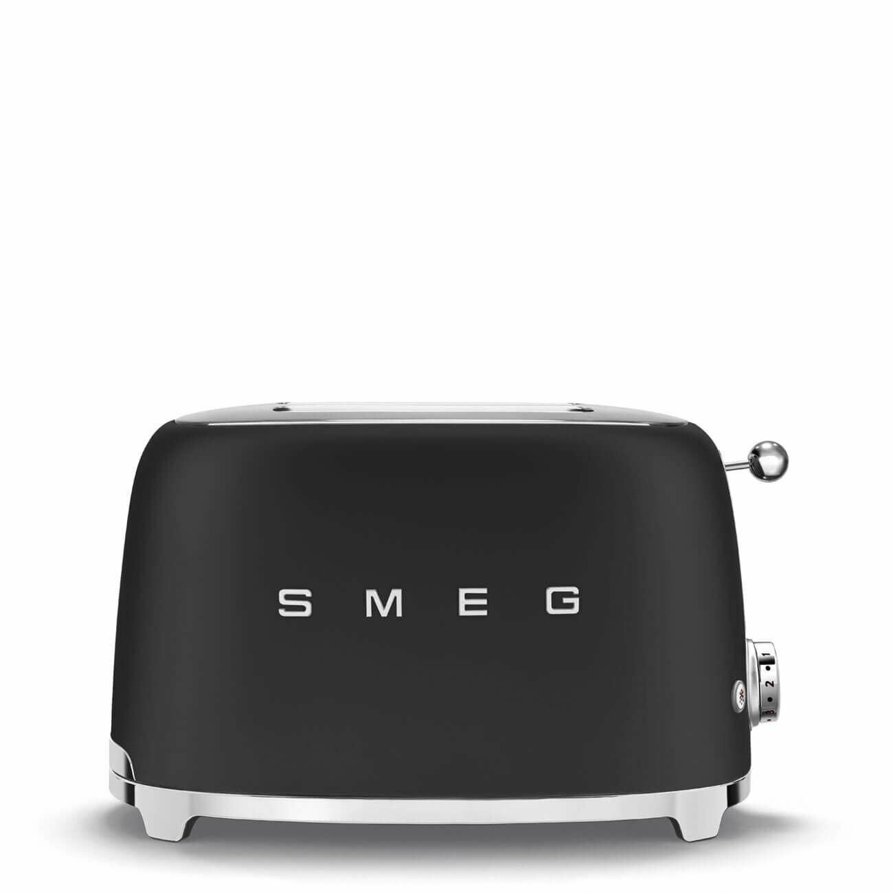 Smeg Mat Siyah 2 x 1 Ekmek Kızartma