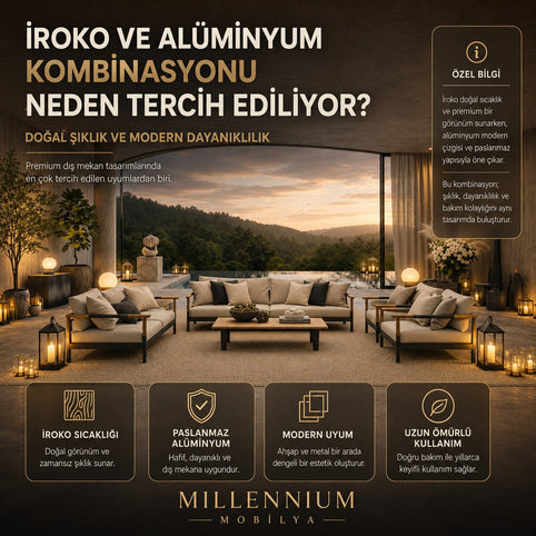 İroko ve Alüminyum Kombinasyonu Neden Tercih Ediliyor?