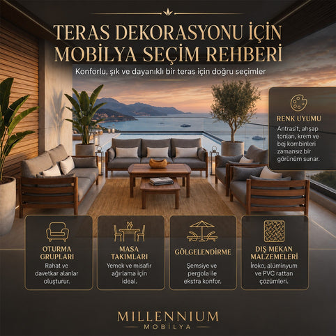 Teras Dekorasyonu İçin Mobilya Seçim Rehberi