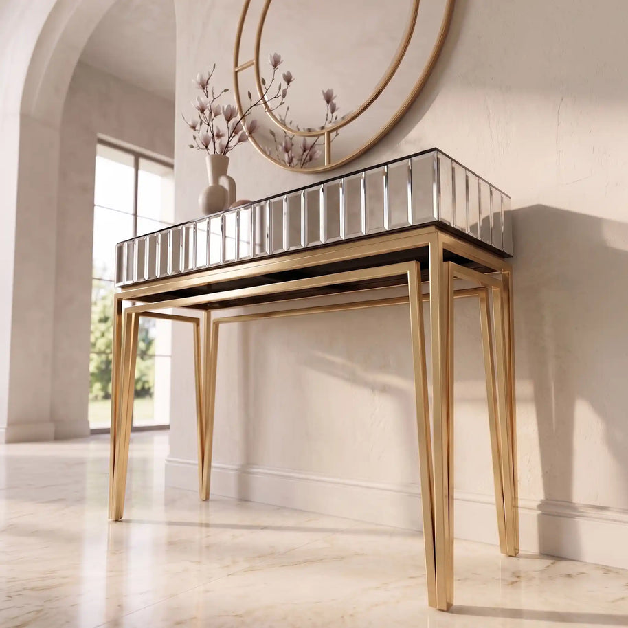 Trio Titanyum Gold Dresuar