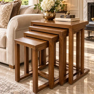 Yatay Dörtlü Ceviz Zigon