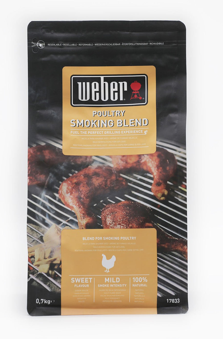 Weber Tütsülenmiş Tavuk Etine Özel Aromalı Mangal Odun Parçaları 700 Gr