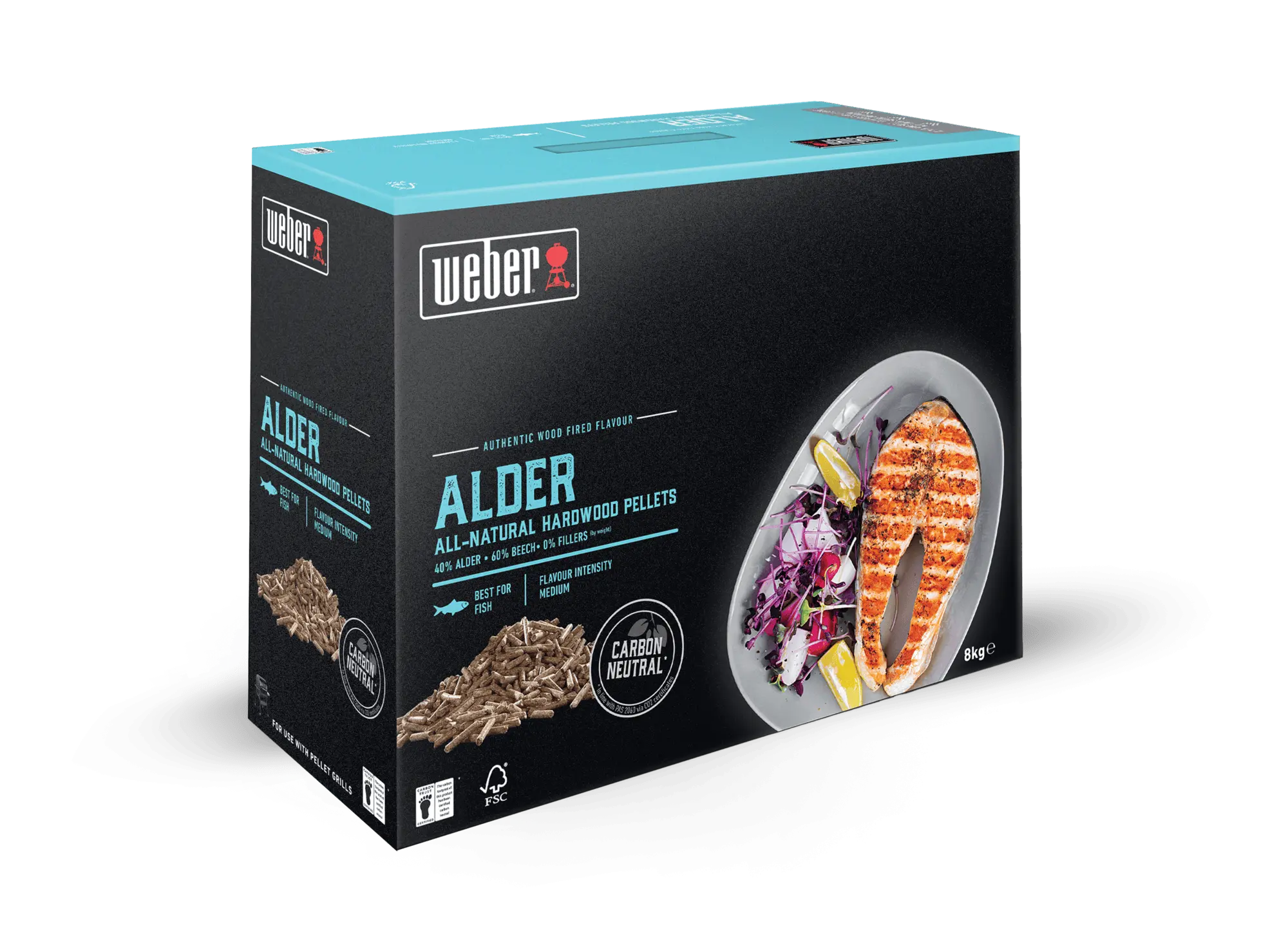 %100 Ahşap Pelet - Kızılahız 8 Kg