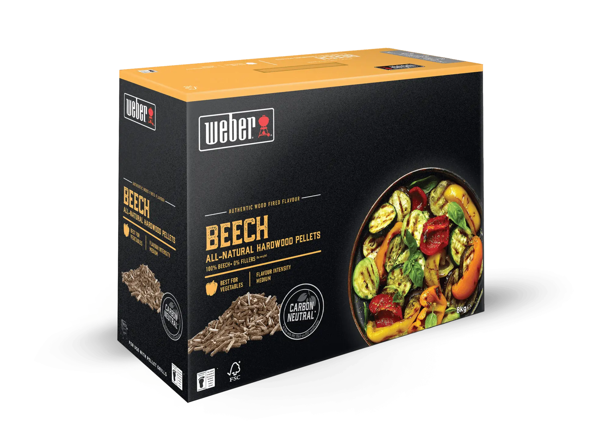%100 Ahşap Pelet - Kayın 8 Kg
