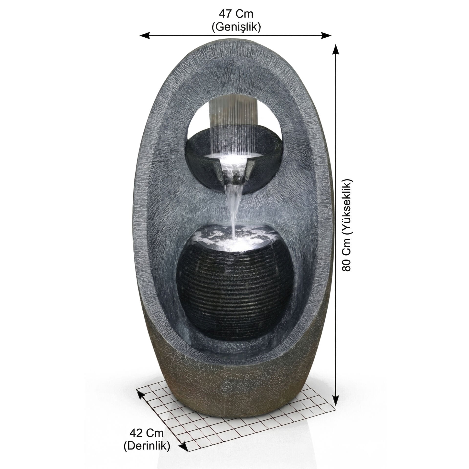 Dekoratif Bahçe Şelalesi Dw-210043