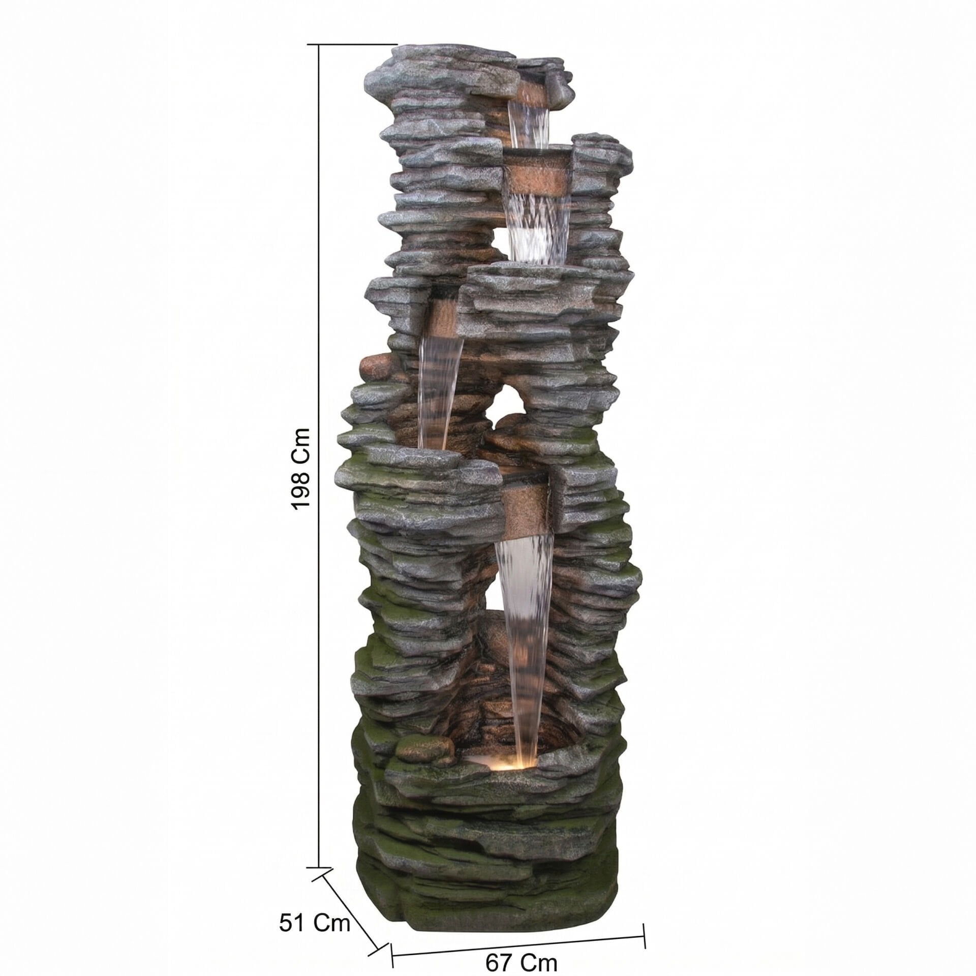 Dekoratif Bahçe Şelalesi Dw-246069