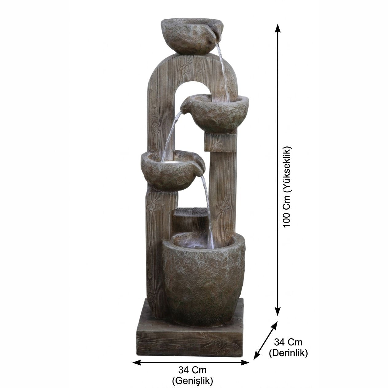 Dekoratif Bahçe Şelalesi Dw-258012