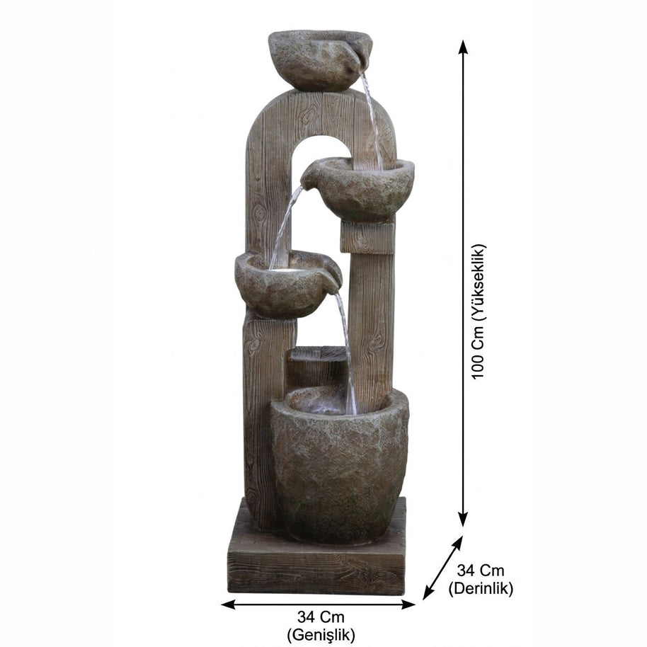 Dekoratif Bahçe Şelalesi Dw-258012