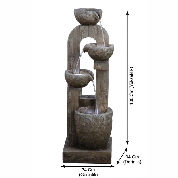 Dekoratif Bahçe Şelalesi Dw-258012