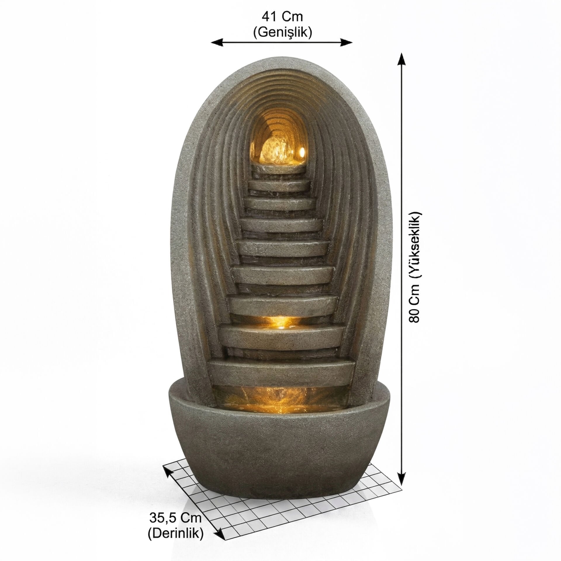 Dekoratif Bahçe Şelalesi Dw-258058