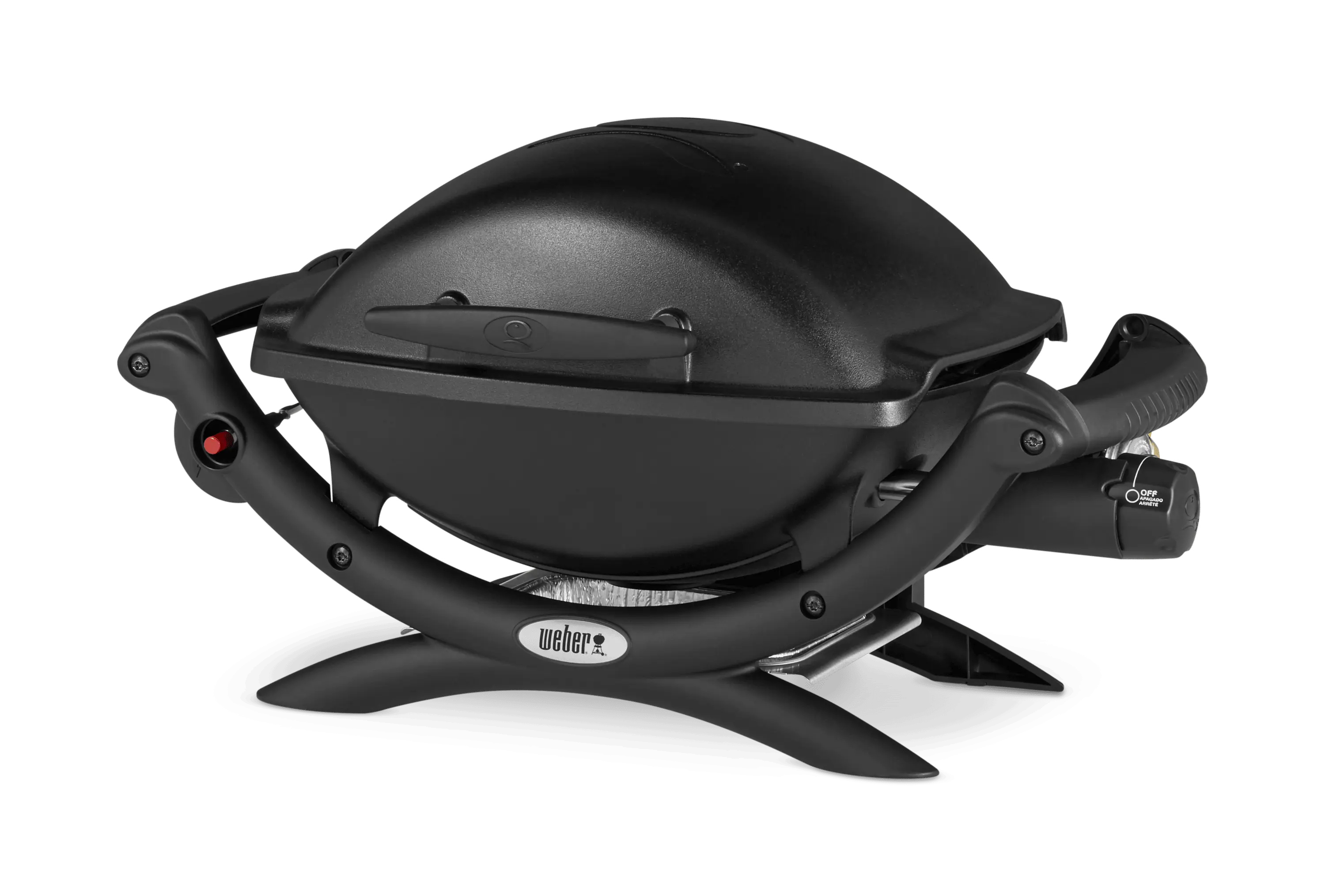Q 1000 Black, kompakt ölçülerine rağmen gerçek barbekü performansı sunan bir gazlı barbeküdür. Hızlı ısınan gazlı sistemi sayesinde zamandan tasar-