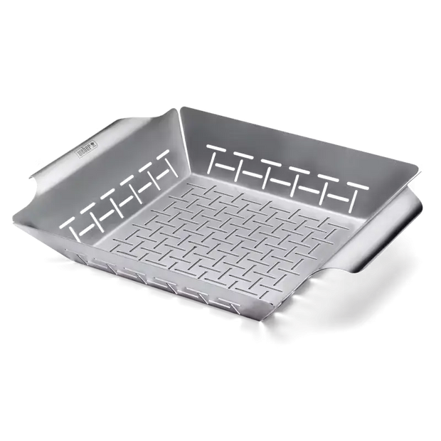 Deluxe Grilling Basket, Stainless steel, Large 30 x 35 cm