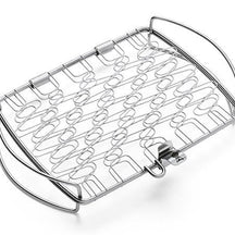 Weber Balık Izgarası - Büyük boy 28 x 46 cm, paslanmaz çelik, Q 3000 serisi ile gazlı ve kömürlü barbekülere uygundur.