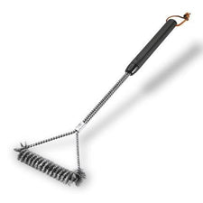 Weber Izgara Fırçası - Üç taraflı, 53 cm, paslanmaz çelik kıllar