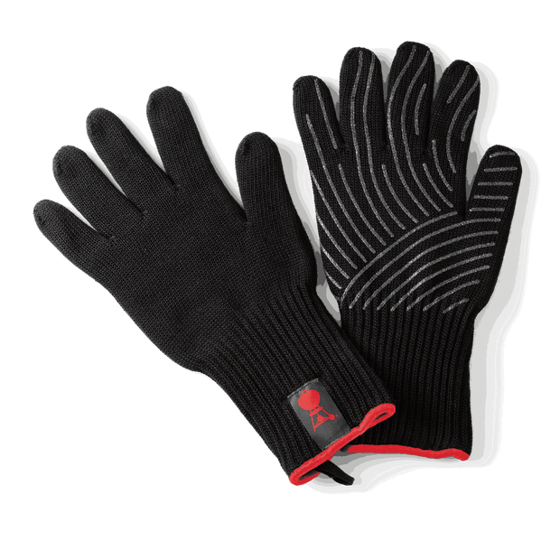 Premium Gloves, S/M Size, black, heat-resistant