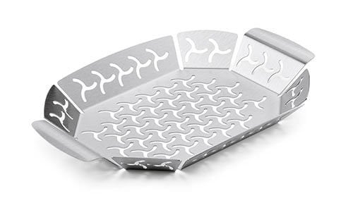 Weber Premium ızgara sepeti, paslanmaz çelik - Küçük 19 x 27 cm