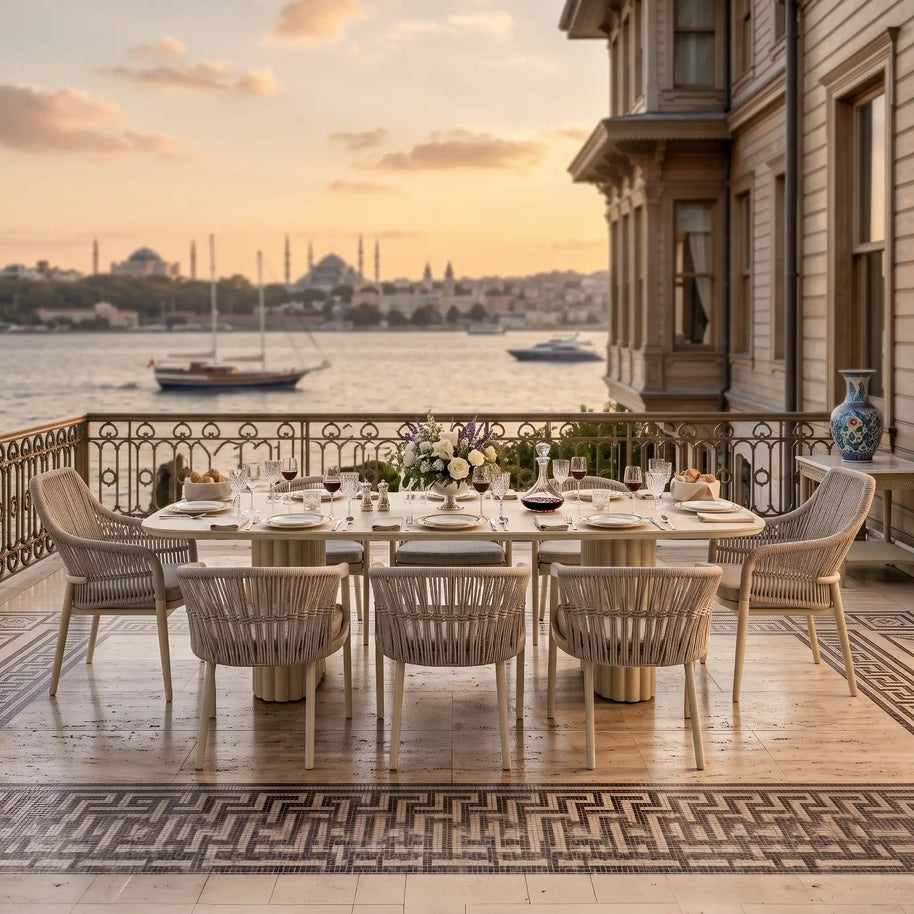 Bellagio Garden Table Set