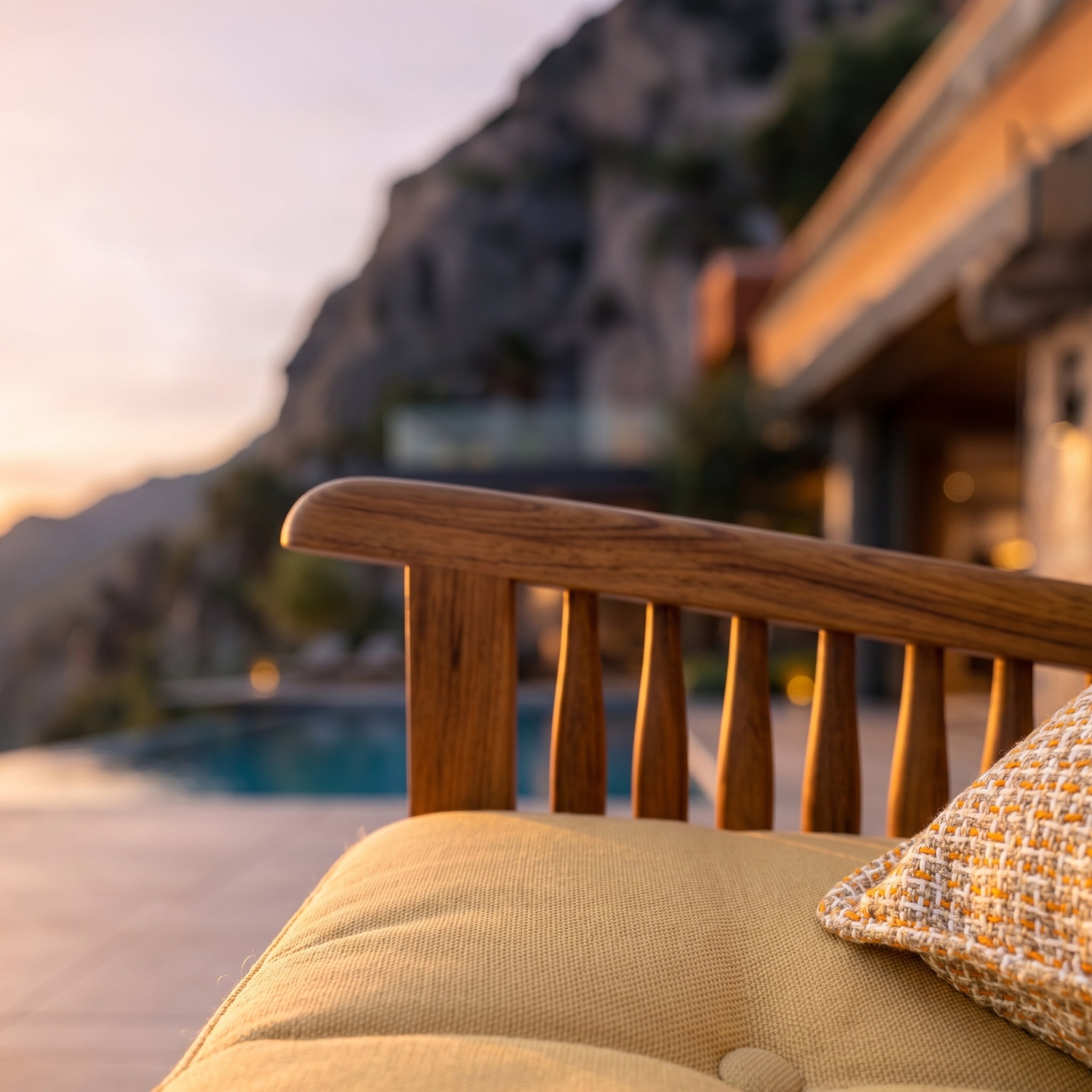 Bodrum Teak Bahçe Koltuk Takımı-2