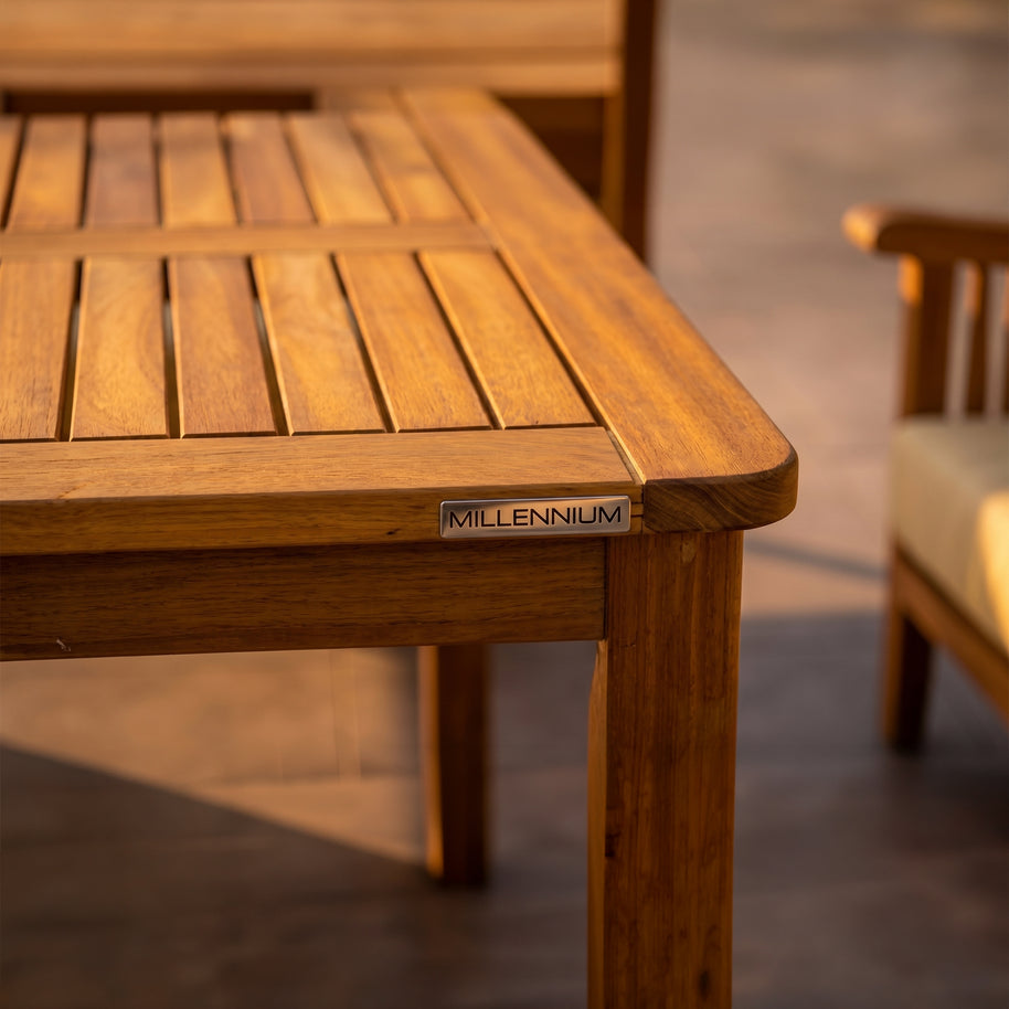 Bodrum Teak Bahçe Koltuk Takımı-3