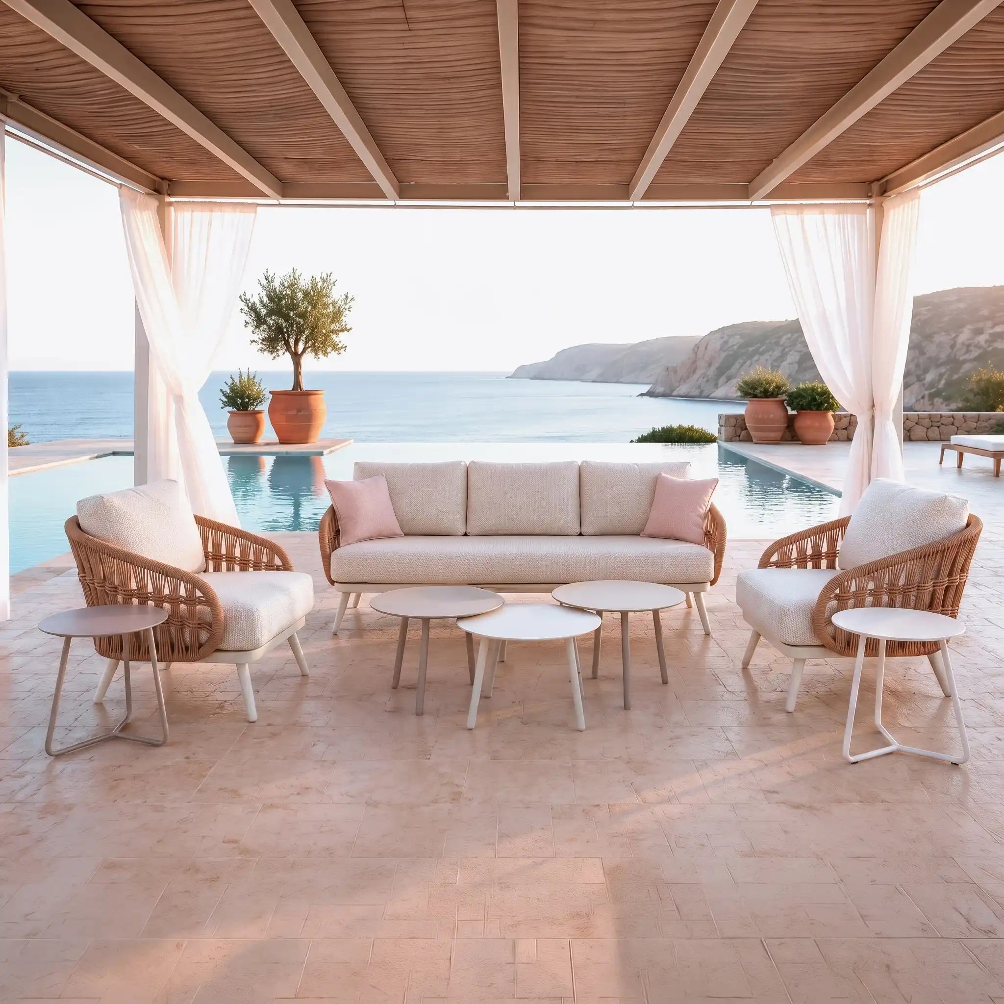 Capri Bahçe Koltuk Takımı