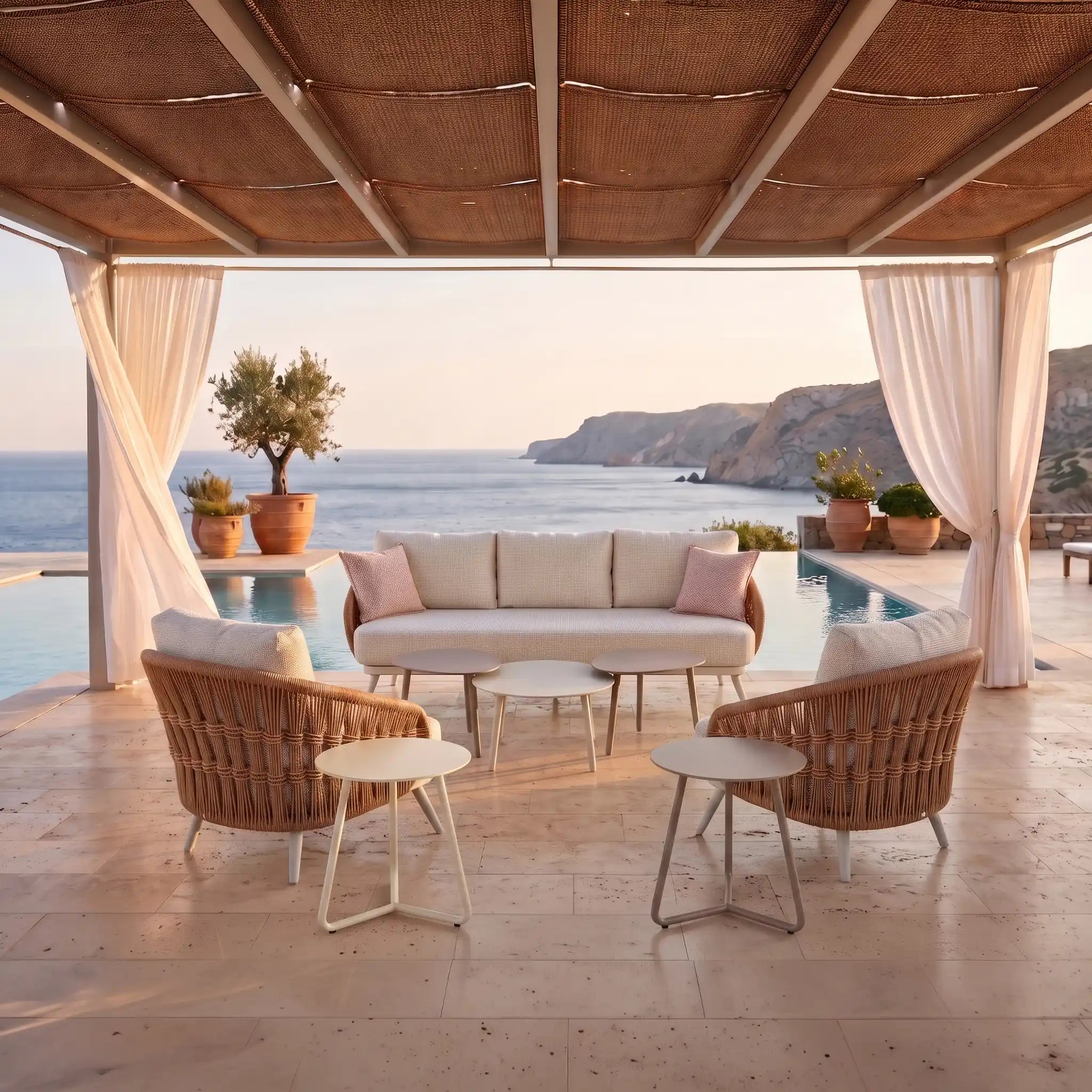 Capri Bahçe Koltuk Takımı
