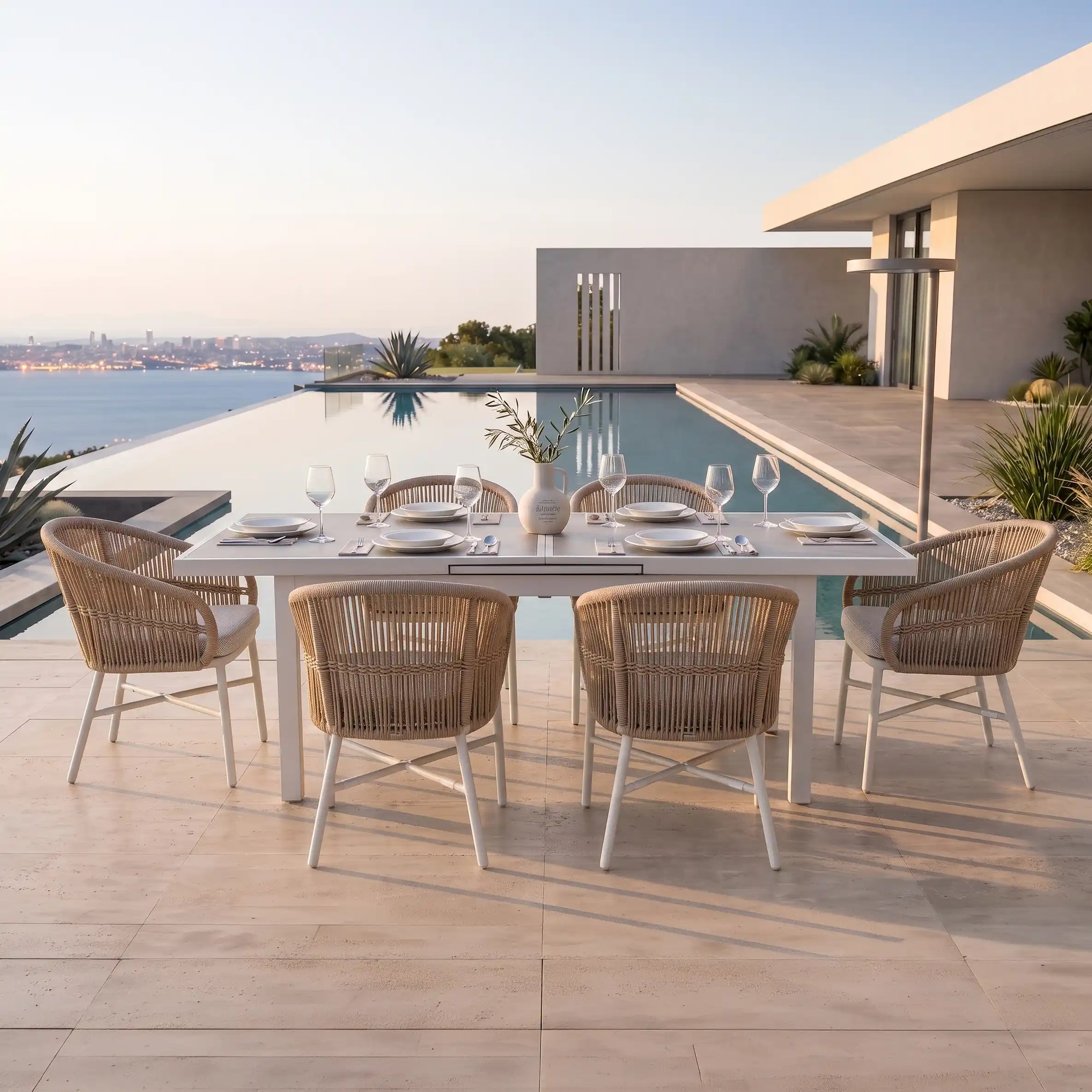 Capri Bahçe Masa Takımı-160 cm
