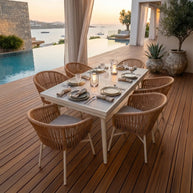 Capri Bahçe Masa Takımı-160 cm