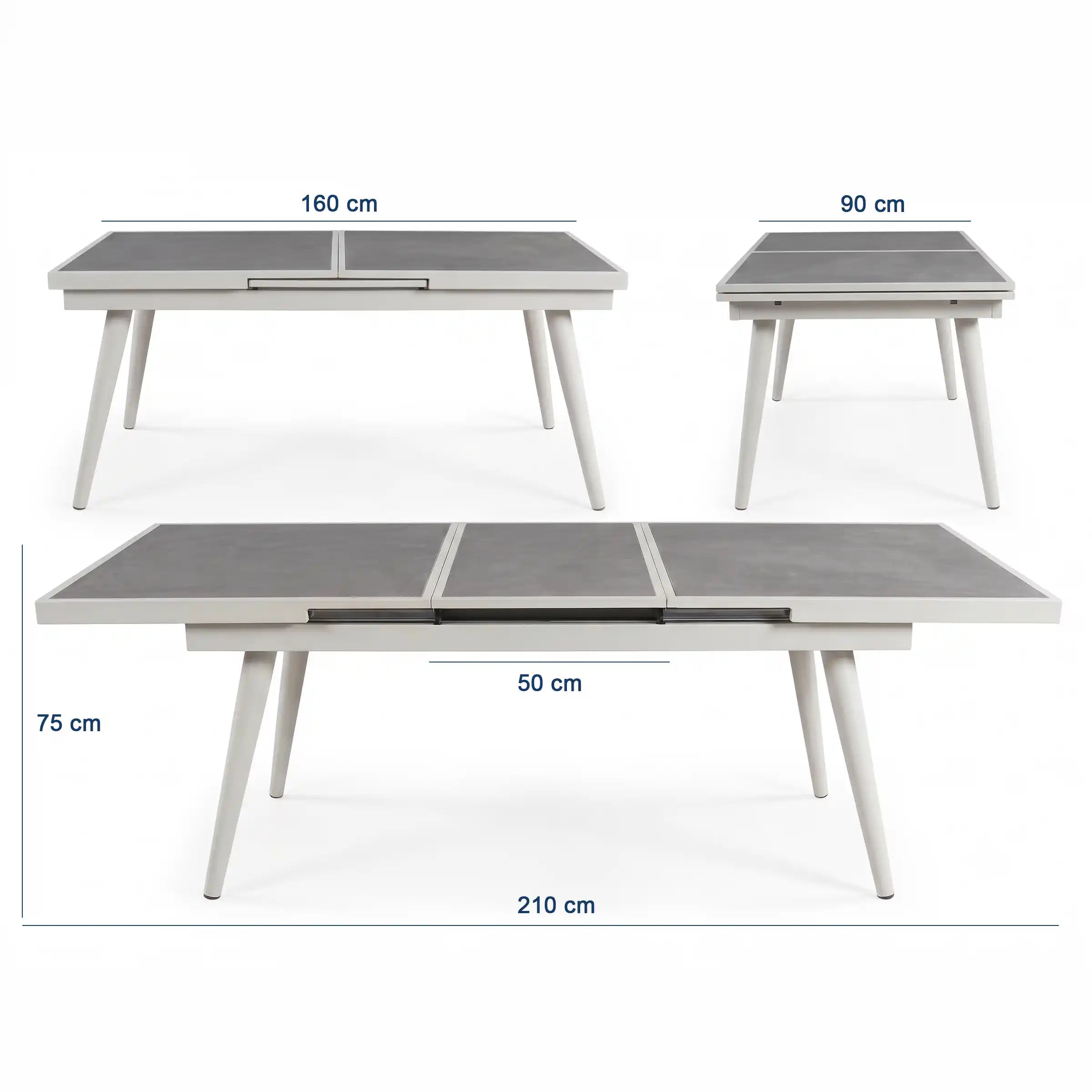 Capri Bahçe Masa Takımı-160 cm
