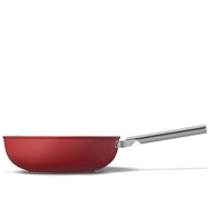 Smeg Cookware 50's Style Kırmızı Wok Tava 30 cm