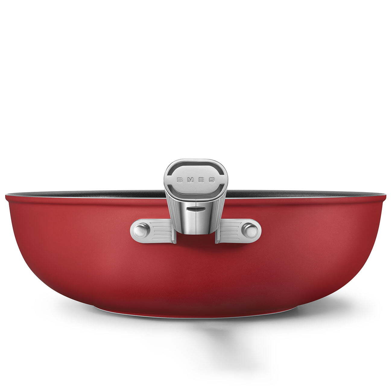 Smeg Cookware 50's Style Kırmızı Wok Tava 30 cm