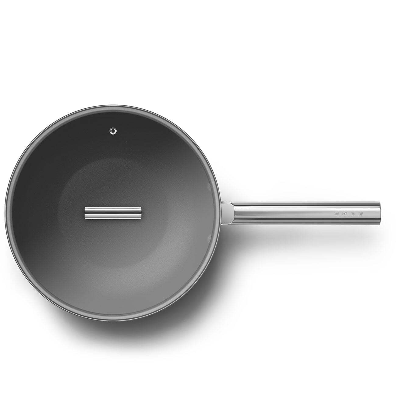 Smeg Cookware 50's Style Kırmızı Wok Tava 30 cm