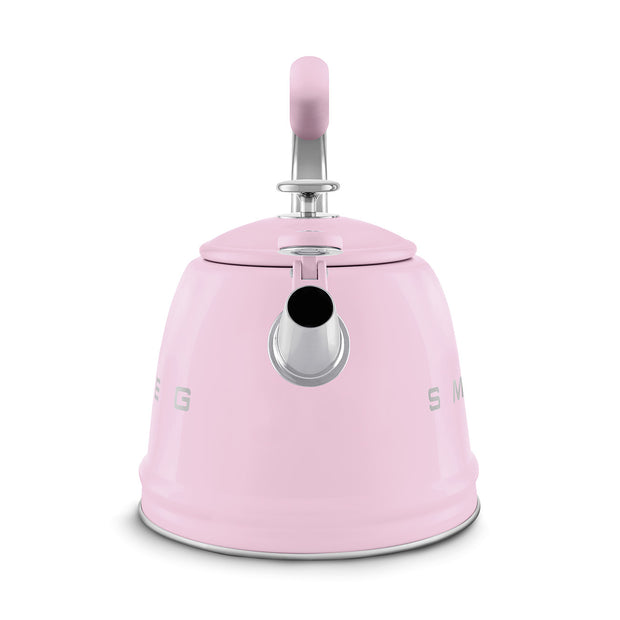 Smeg Pink Whistling Kettle