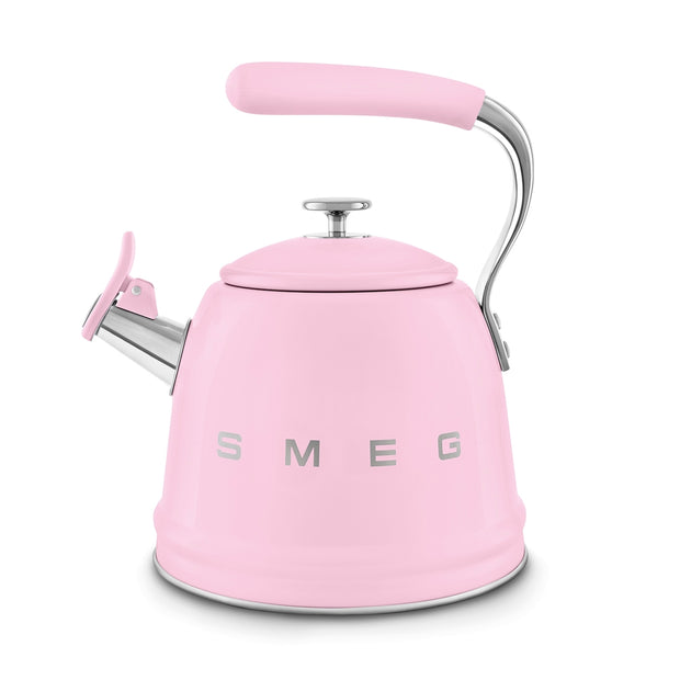 Smeg Pink Whistling Kettle