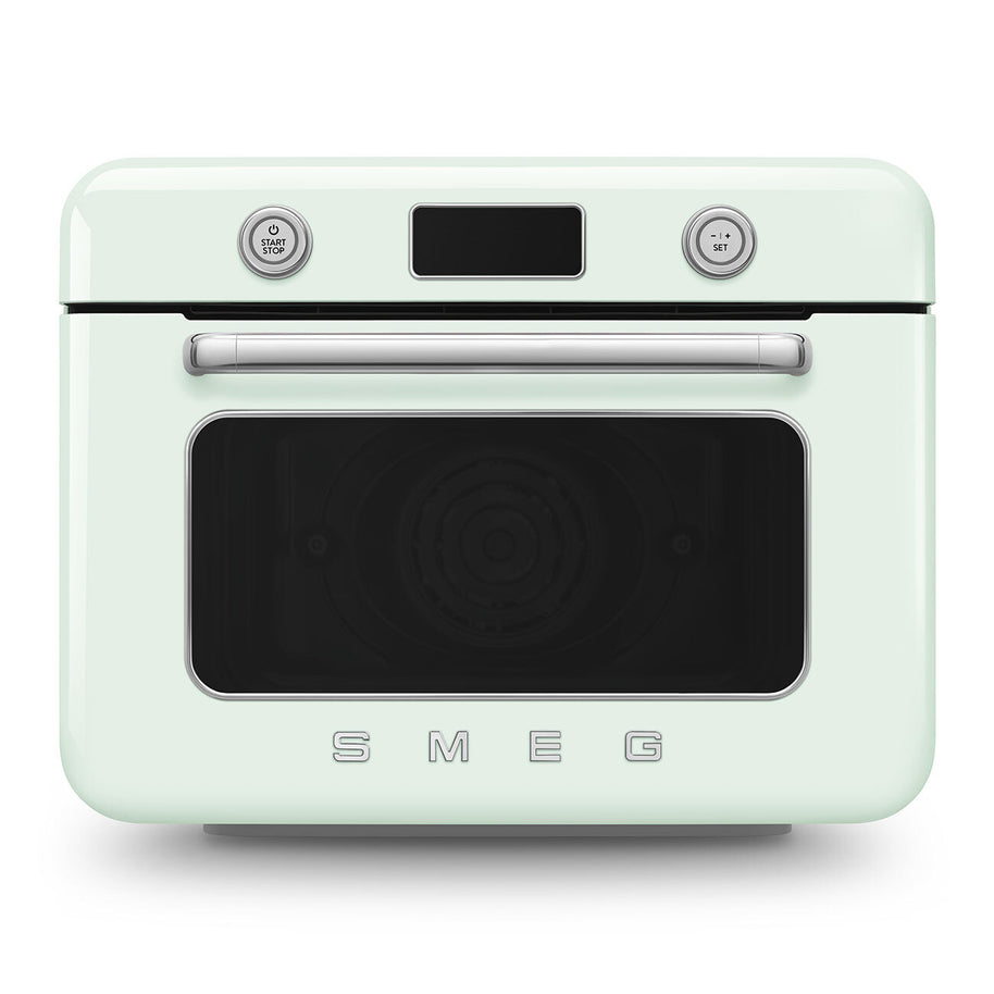 Smeg Pastel Yeşil Tezgah Üstü Kombi Buharlı Fırın