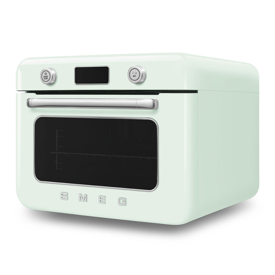 Smeg Pastel Yeşil Tezgah Üstü Kombi Buharlı Fırın