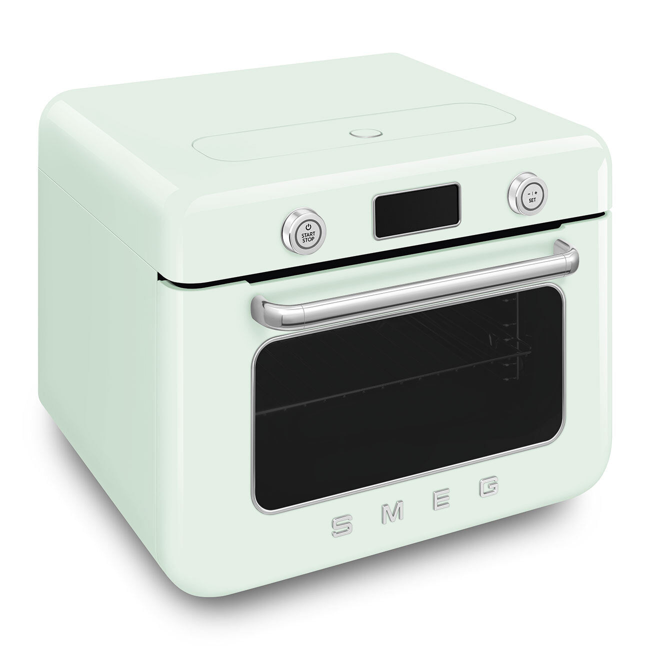 Smeg Pastel Yeşil Tezgah Üstü Kombi Buharlı Fırın
