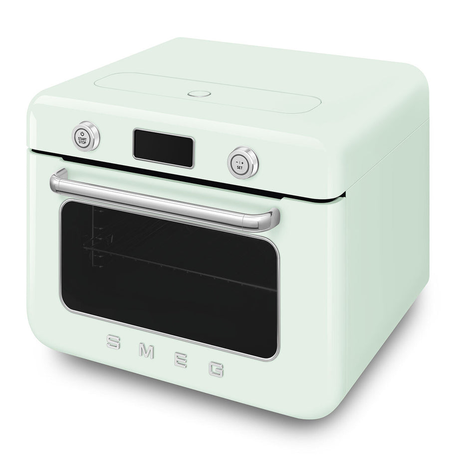 Smeg Pastel Yeşil Tezgah Üstü Kombi Buharlı Fırın