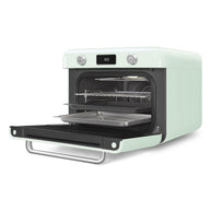 Smeg Pastel Yeşil Tezgah Üstü Kombi Buharlı Fırın