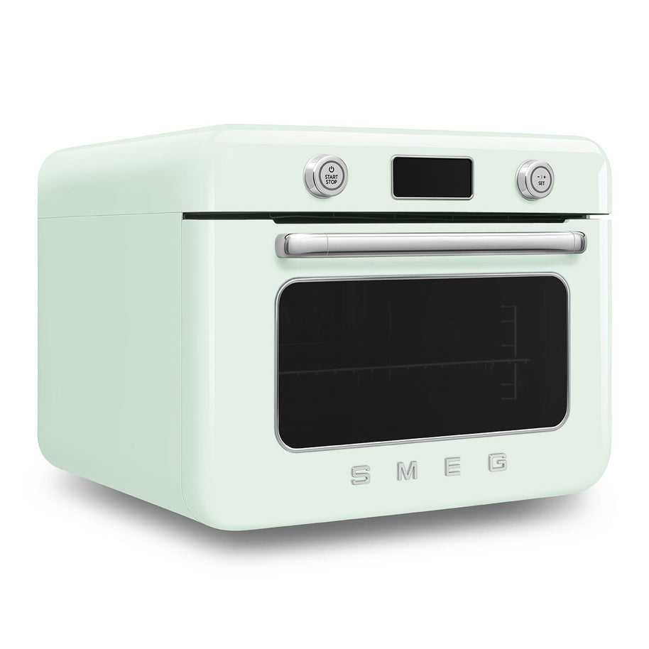 Smeg Pastel Yeşil Tezgah Üstü Kombi Buharlı Fırın