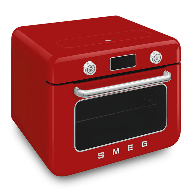 Smeg Red Countertop Combination Steam Oven