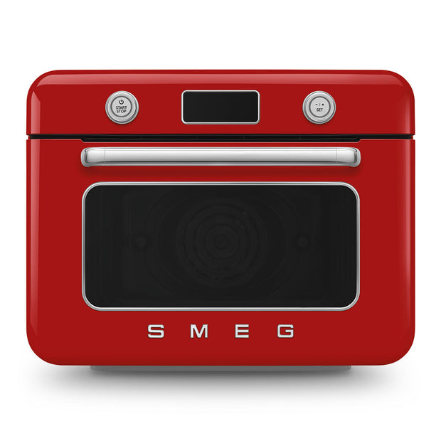 Smeg Red Countertop Combination Steam Oven
