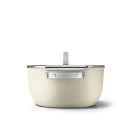 Smeg 50's Style Krem Derin Tencere 24 cm