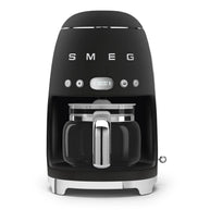 Smeg Mat Siyah Filtre Kahve Makinesi