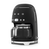 Smeg Mat Siyah Filtre Kahve Makinesi