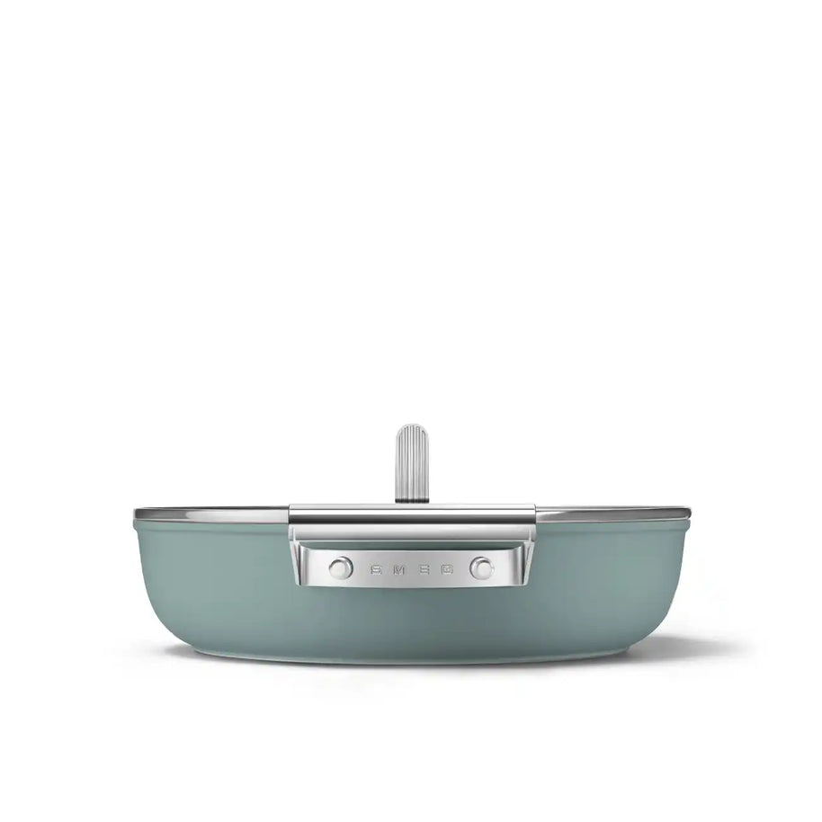Smeg 50's Style Zümrüt Yeşili Pilav Tenceresi 28 cm