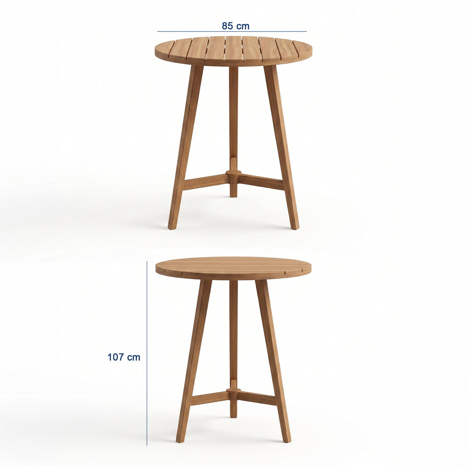 Troy Garden Bar Table Set-85 cm