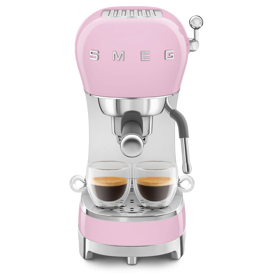 Smeg Pembe Espresso Kahve Makinesi