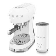 Smeg Beyaz Süt Köpürtücülü Espresso Makinesi
